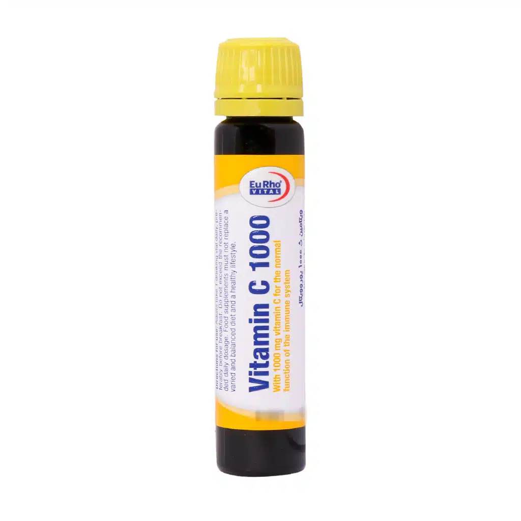 ویال خوراکی ویتامین C 1000 میلی گرم یوروویتال 6 عدد - Image 2