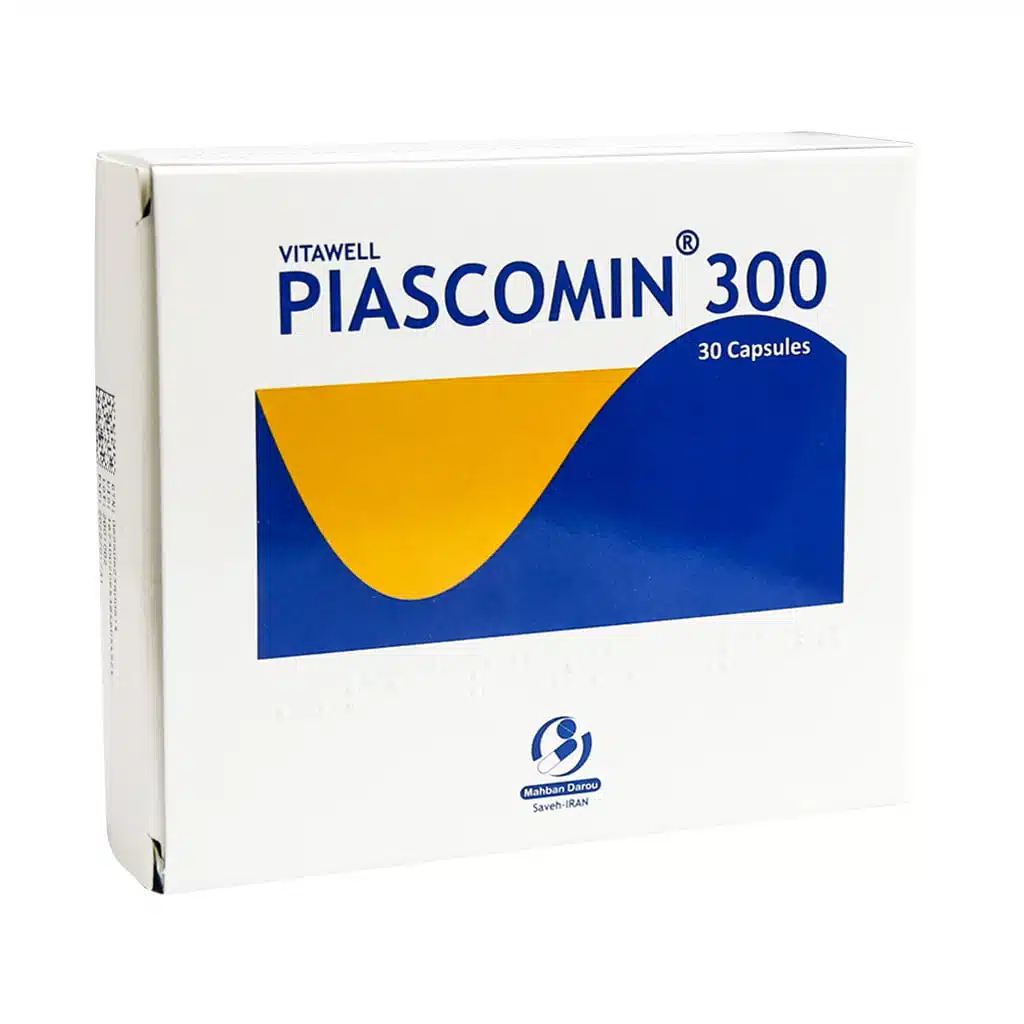 کپسول ویتاول پیاسکومین 300 میلی گرم مهبان دارو